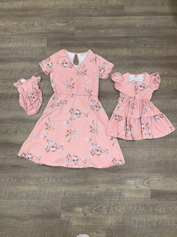Mommy and Me ( Floral Mom Dress)
